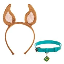 Bioworld Merchandising / Independent Sales Scooby Doo Collar And Headband Cosplay Set