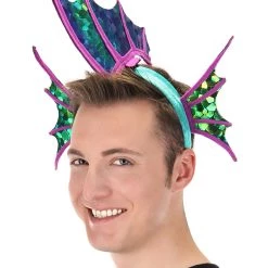 Elope Seahorse Shimmer Sparkle Fin Headband -Cheap Halloween Store seahorse shimmer fin headband alt 3