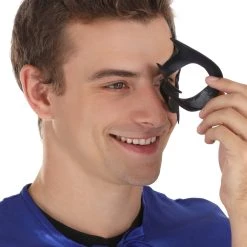 STICKFX Night Hero Self-Adhering Mask 7 STICKFX Night Hero Self-Adhering Mask -Cheap Halloween Store self adhering night hero mask alt 3