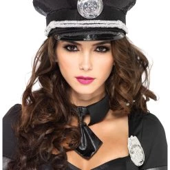 Leg Avenue Sequin Cop Hat