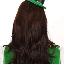 Elope Sequin Mini Leprechaun Hat Headband 6 Elope Sequin Mini Leprechaun Hat Headband -Cheap Halloween Store sequin mini leprechaun hat headband alt 2