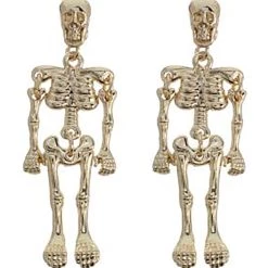 Western Fashion Skeleton Dangle Earrings