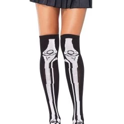 Leg Avenue Skeleton Knee High Socks