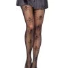 Leg Avenue Skull Print Pantyhose