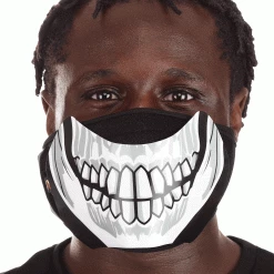 Morphsuits Sound Activated Light Up Skeleton Mask