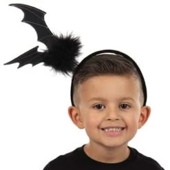 Elope Black Bat Springy Headband