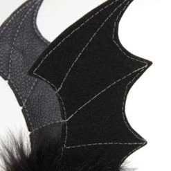 Elope Black Bat Springy Headband 6 Elope Black Bat Springy Headband -Cheap Halloween Store springy black bat headband alt 2