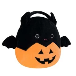 Jazwares Treat Pail Emily The Bat Squishmallow -Cheap Halloween Store squishmallow emily the bat treat pail alt 1