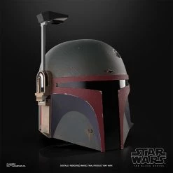 Hasbro Star Wars The Black Series Boba Fett (Re-Armored) Premium Electronic Prop Helmet Replica -Cheap Halloween Store star wars the black series boba fett re armored alt 3