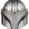 Rubies Costume Co. Inc Kid's Star Wars Battle Damaged 1/2 Mask The Mandalorian