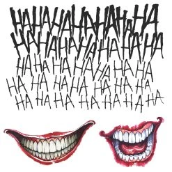 Rubies Costume Co. Inc Suicide Squad Joker Tattoo Kit