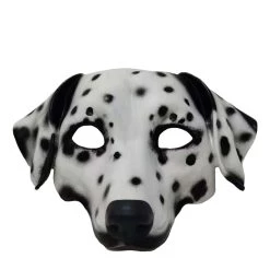 H.M. Smallwares Dalmatian Mask Supersoft Comfort Feel