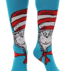 Elope The Cat In The Hat | Knee High Costume Socks