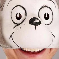 Elope The Cat In The Hat Latex Mask & Hat Kit -Cheap Halloween Store the cat in the hat latex mask hat kit alt 2