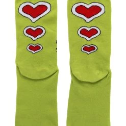 Elope The Grinch Costume Crew Socks -Cheap Halloween Store the grinch costume crew socks alt 3