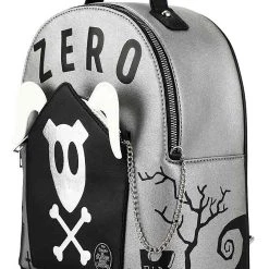 Bioworld Merchandising / Independent Sales Nightmare Before Christmas Zero Mini Backpack With Attached Zip Pouch -Cheap Halloween Store the nightmare before christmas zero backpack w zi alt 2