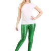 Tipsy Elves Green Sequin Women's Leggings