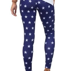 Tipsy Elves Liberty Star Leggings For Women -Cheap Halloween Store tipsy elves womens liberty star leggings 2