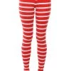 Women's Tipsy Elves Red Stripe Leggings
