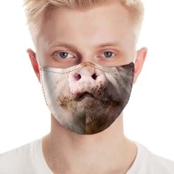 Creative Apparel Total Pig Safety Face Mask