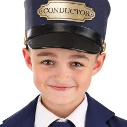 Elope Train Conductor Costume Hat For Kids