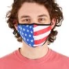 Scratch Tracks Protective Uncle Sam Fabric Face Covering Mask