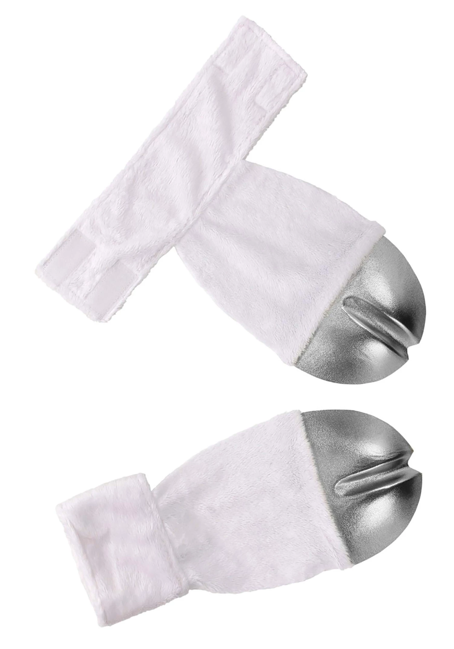 Elope Silver Unicorn Costume Back Hooves 4 Elope Silver Unicorn Costume Back Hooves - Image 4