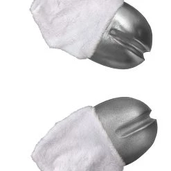 Elope Silver Unicorn Costume Front Hooves -Cheap Halloween Store unicorn costume front hooves silver alt 3