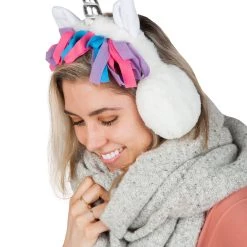 Big Mouth Inc Unicorn Mane Ear Muffs For Adults
