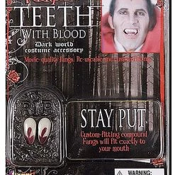 Forum Novelties, Inc Vampire Teeth With Blood