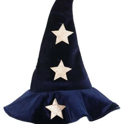 Elope Velvet Stars Costume Witch Hat