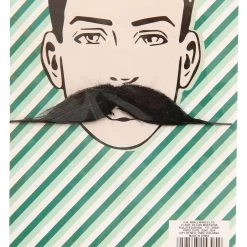 H.M. Smallwares Villain Mustache Costume Accessory