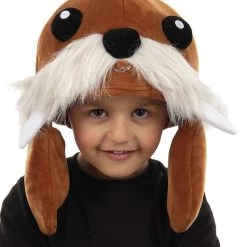 Elope Plush Walrus Spray Toy Hat
