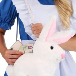 Fun Costumes White Bunny Accessory Purse