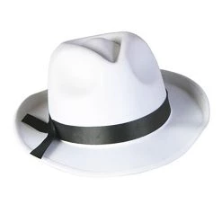 Loftus International White Fedora Hat