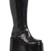 Ellie Women's Black Monster Boots