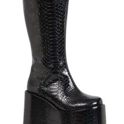 Ellie Women's Black Monster Boots