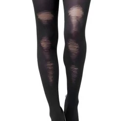 Smiffys Distressed Tights For Woman
