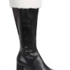 Ellie Gogo Fur Topped Boots For Women