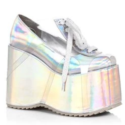 Ellie Hologram Platform Shoes For Women