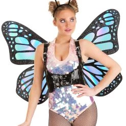 Armada Holographic Butterfly Wings For Women