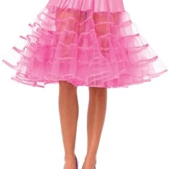 Leg Avenue Women's Knee Length Pink Petticoat