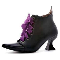 Ellie Womens Lace Up Witch Shoes