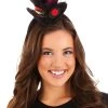 Elope Ladybug Cocktail Mini Top Hat For Women