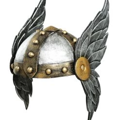 Partytime Costume & Lingerie (Yiwu) Factory Women's Open Face Winged Helmet