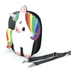 Comeco Women's Rainbow Unicorn Costume Purse 8 Comeco Women's Rainbow Unicorn Costume Purse -Cheap Halloween Store womens rainbow unicorn purse alt 2