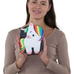 Comeco Women's Rainbow Unicorn Costume Purse 9 Comeco Women's Rainbow Unicorn Costume Purse -Cheap Halloween Store womens rainbow unicorn purse alt 3