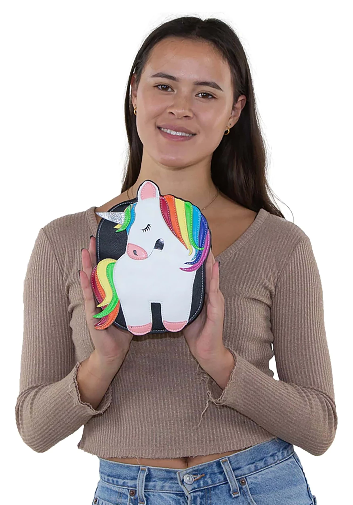Comeco Women's Rainbow Unicorn Costume Purse 4 Comeco Women's Rainbow Unicorn Costume Purse - Image 4