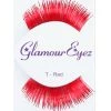 Westbay, Inc Women's Red Glamour Costume Eyelashes