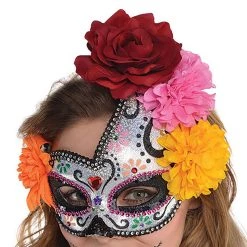 Amscan Womens Sugar Skull Mask